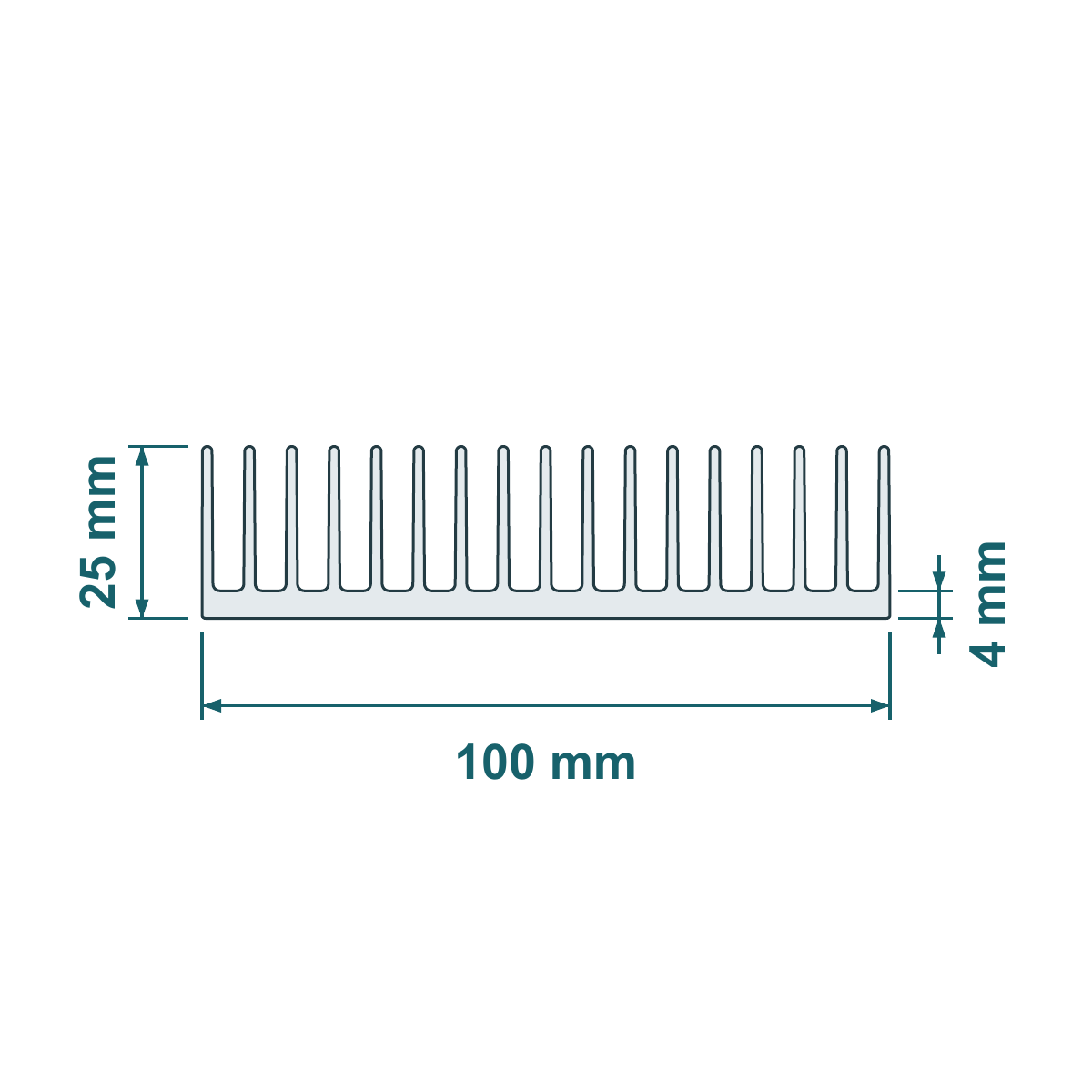 100 AS ölçülü teknik kesit