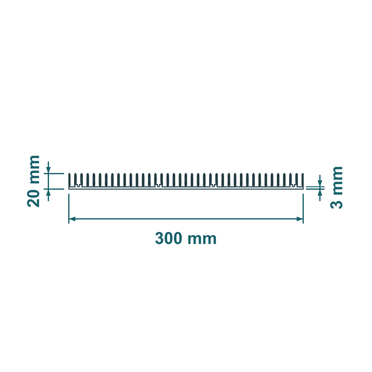 1064 AS ölçülü teknik kesit