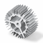 2016 ASL dairesel alüminyum soğutucu — Ø120 mm dış çap