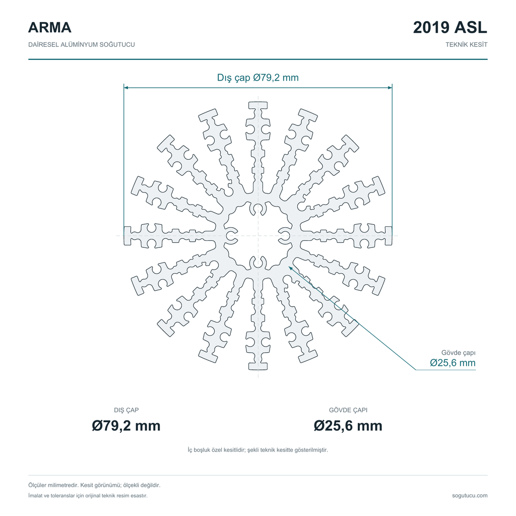 2019 ASL ölçülü teknik kesit