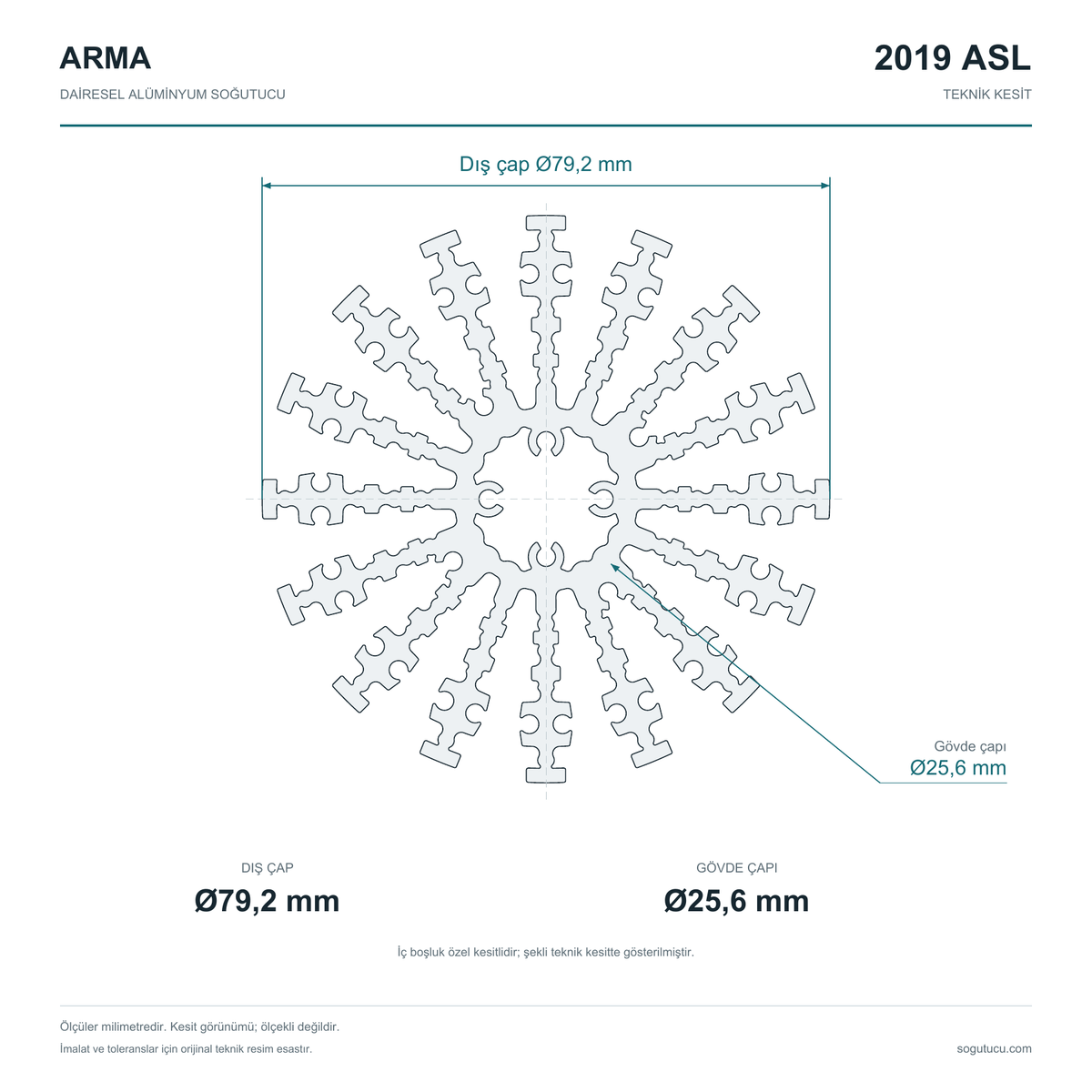 2019 ASL ölçülü teknik kesit