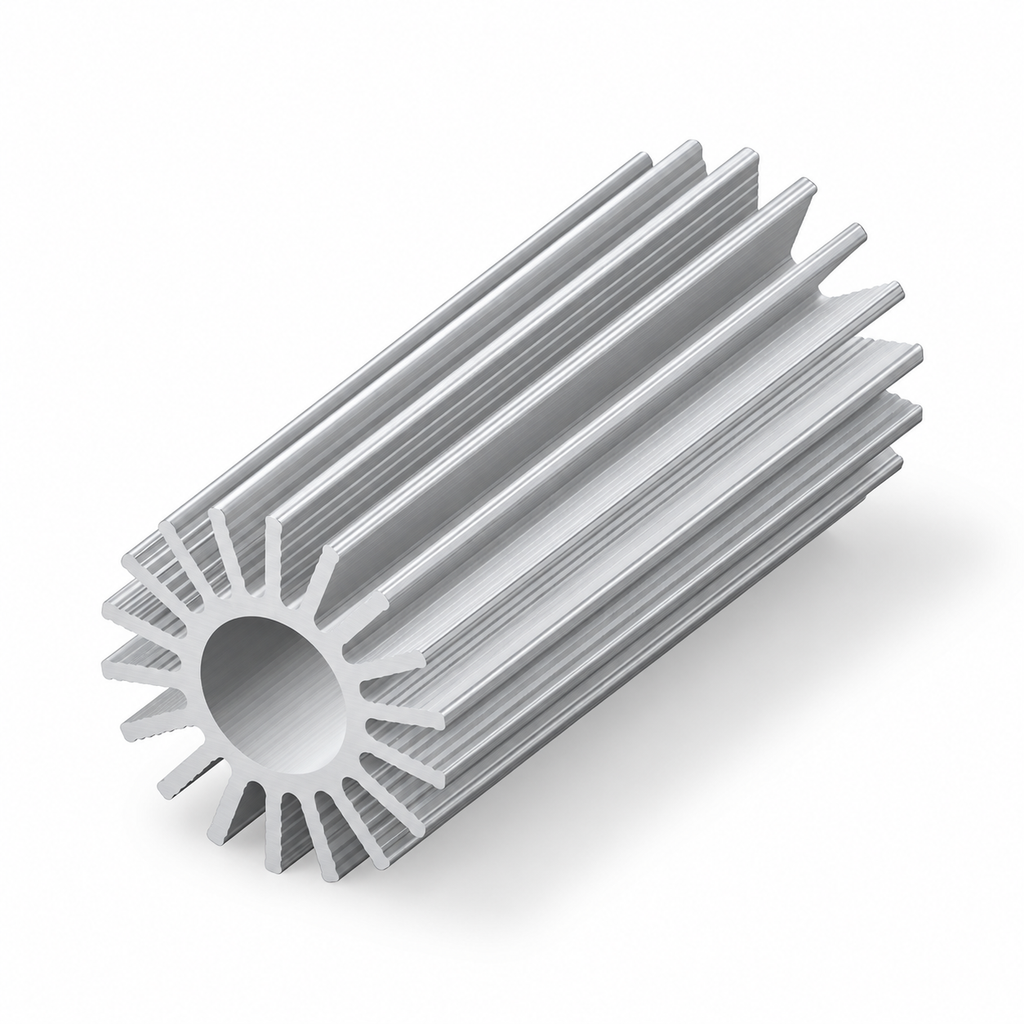 810 ASL – Ø24 mm Dairesel Alüminyum Soğutucu