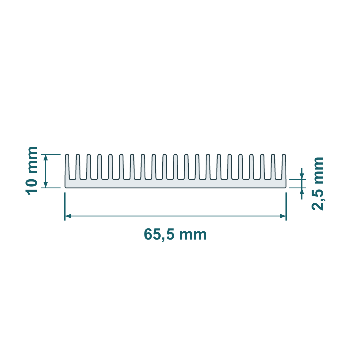 866 AS ölçülü teknik kesit